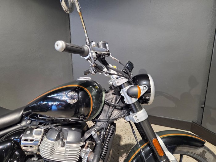 2024 Royal Enfield SUPER METEOR 650 GREEN/BLAC