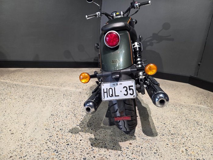 2024 Royal Enfield SUPER METEOR 650 GREEN/BLAC