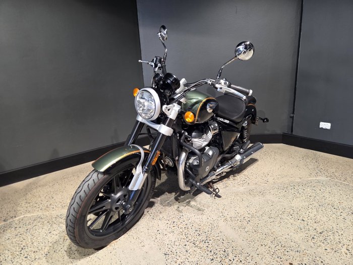 2024 Royal Enfield SUPER METEOR 650 GREEN/BLAC
