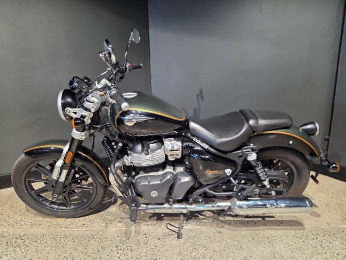 2024 Royal Enfield SUPER METEOR 650 GREEN/BLAC