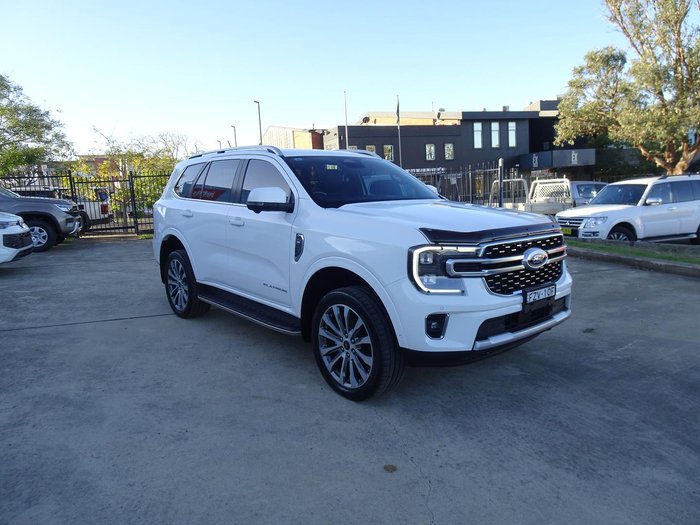 2022 Ford Everest Platinum MY22 4X4 Dual Range Arctic White