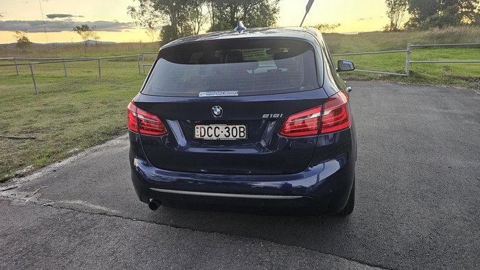 2015 BMW 2 Series 218i Sport Line F45 Blue