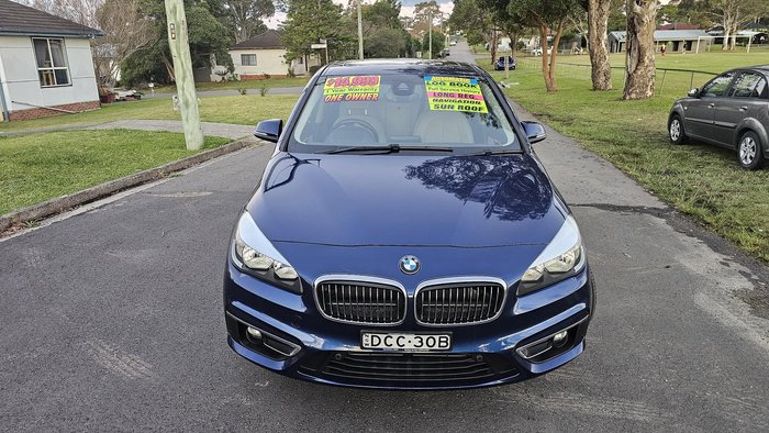 2015 BMW 2 Series 218i Sport Line F45 Blue