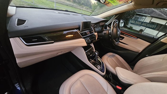 2015 BMW 2 Series 218i Sport Line F45 Blue