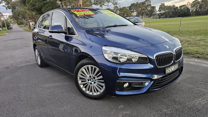 2015 BMW 2 Series 218i Sport Line F45 Blue