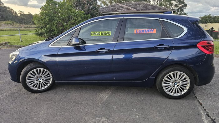 2015 BMW 2 Series 218i Sport Line F45 Blue