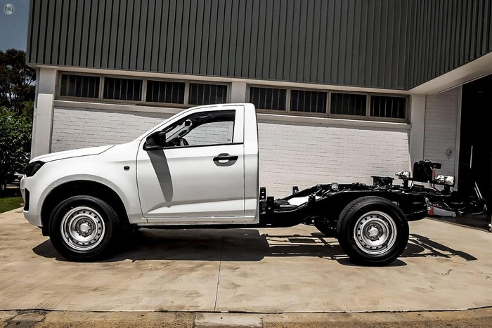 2025 Isuzu D-MAX SX High Ride MY25.5 4x2 Mineral White