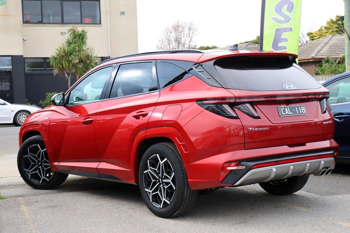 2022 Hyundai Tucson Elite N Line NX4.V1 MY22 AWD Crimson Red