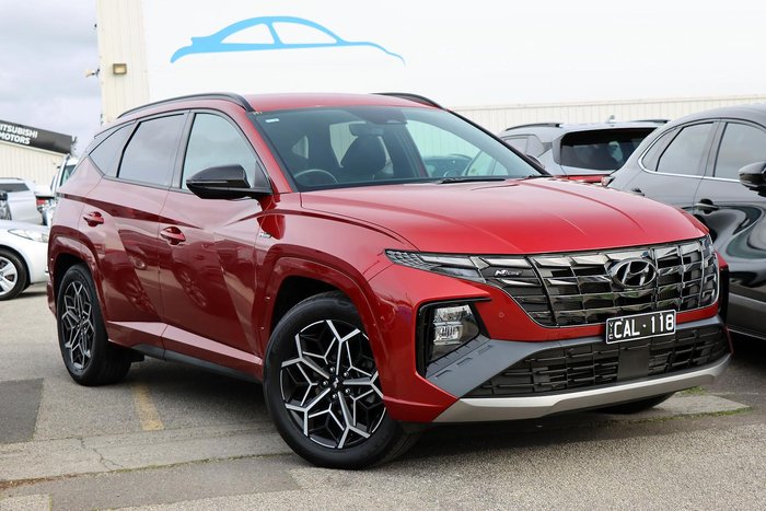 2022 Hyundai Tucson Elite N Line NX4.V1 MY22 AWD Crimson Red