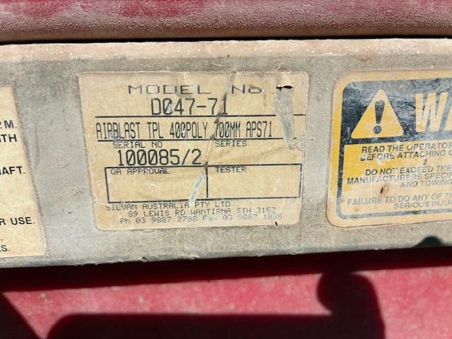 0 Silvan Airblast 400Lt Tpl RED