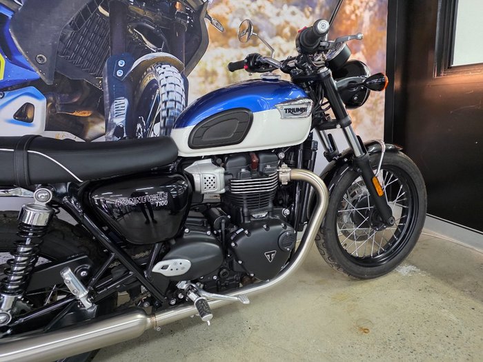 2022 Triumph BONNEVILLE T100 BLUE