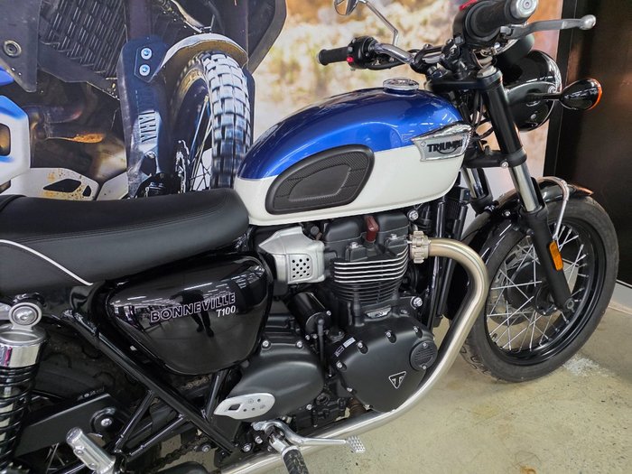 2022 Triumph BONNEVILLE T100 BLUE
