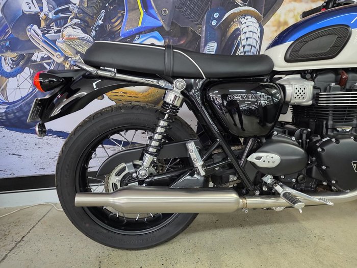 2022 Triumph BONNEVILLE T100 BLUE