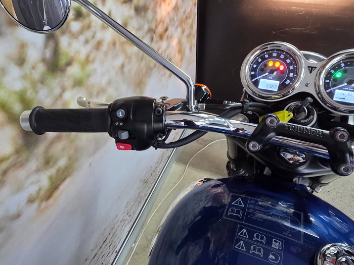 2022 Triumph BONNEVILLE T100 BLUE