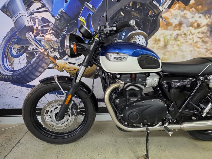 2022 Triumph BONNEVILLE T100 BLUE
