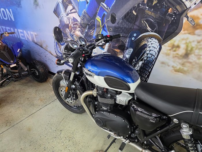 2022 Triumph BONNEVILLE T100 BLUE