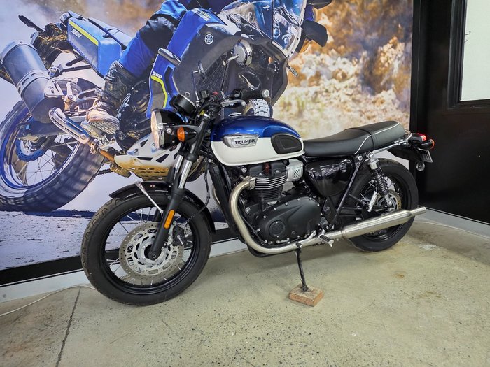 2022 Triumph BONNEVILLE T100 BLUE