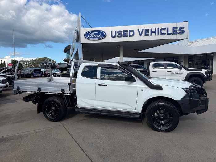 2025 Isuzu D-MAX SX MY25.5 4X4 Dual Range Mineral White