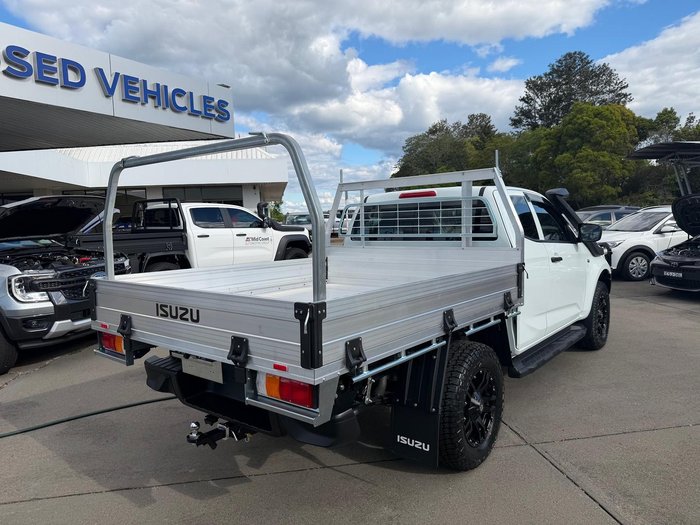 2025 Isuzu D-MAX SX MY25.5 4X4 Dual Range Mineral White