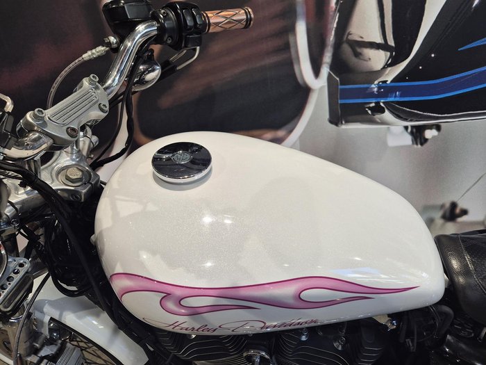2006 Harley-Davidson 1200 Custom (XL1200C) Sportster White