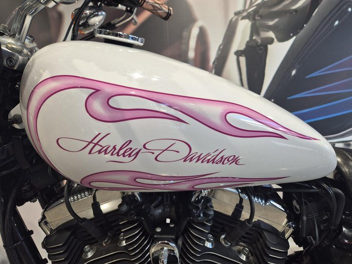 2006 Harley-Davidson 1200 Custom (XL1200C) Sportster White