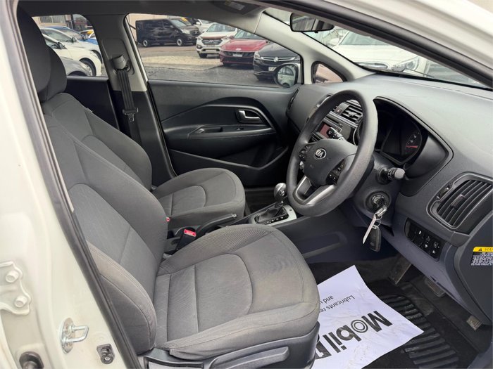 2016 KIA RIO S UB MY16 WHITE