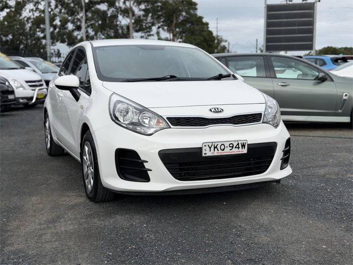 2016 KIA RIO S UB MY16 WHITE