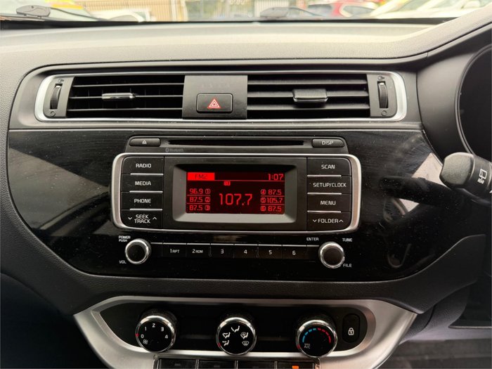 2016 KIA RIO S UB MY16 WHITE