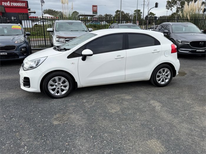 2016 KIA RIO S UB MY16 WHITE