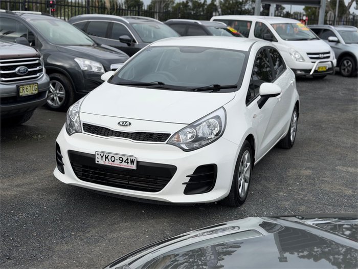 2016 KIA RIO S UB MY16 WHITE