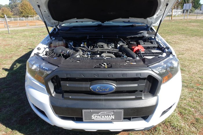 2017 Ford Ranger XL PX MkII 4X4 Dual Range Frozen White