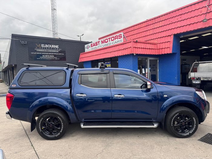 2017 Nissan Navara ST D23 Series 2 4x2 Deep Sapphire