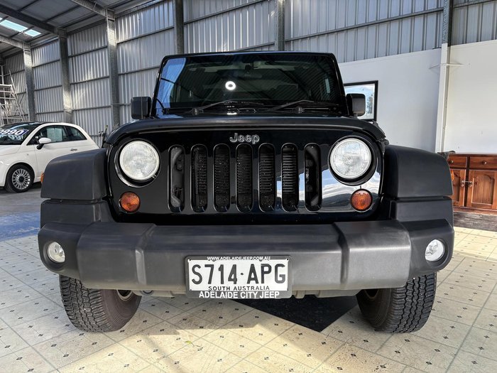 2012 Jeep Wrangler Sport JK MY12 4X4 Black