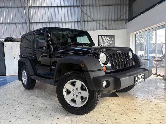 2012 Jeep Wrangler Sport JK MY12 4X4 Black