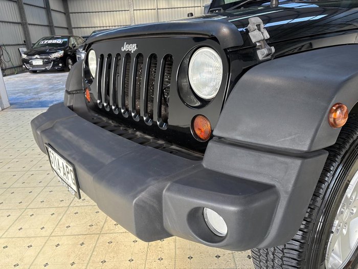 2012 Jeep Wrangler Sport JK MY12 4X4 Black