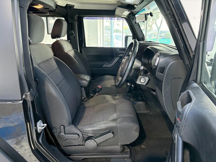 2012 Jeep Wrangler Sport JK MY12 4X4 Black