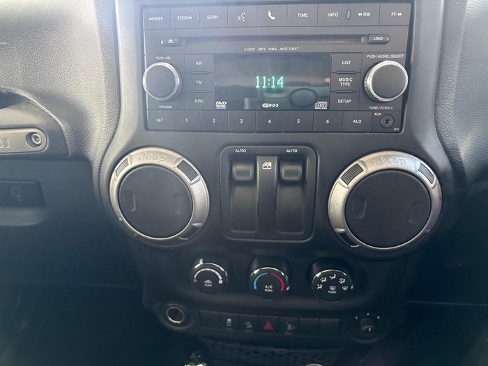 2012 Jeep Wrangler Sport JK MY12 4X4 Black