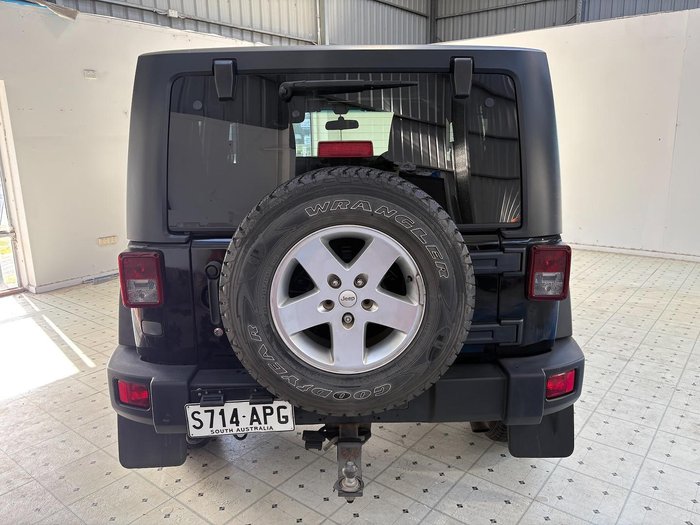 2012 Jeep Wrangler Sport JK MY12 4X4 Black