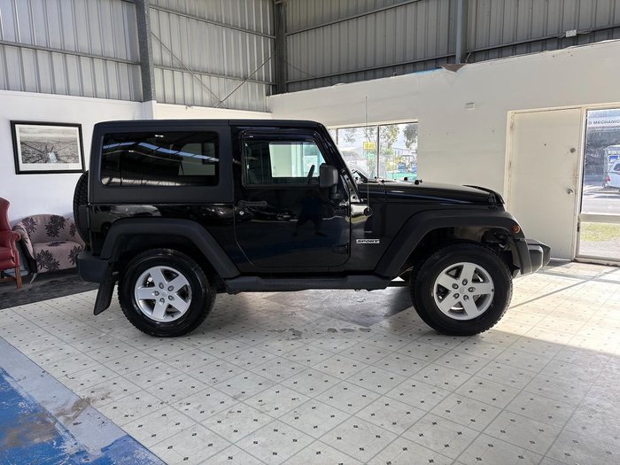 2012 Jeep Wrangler Sport JK MY12 4X4 Black