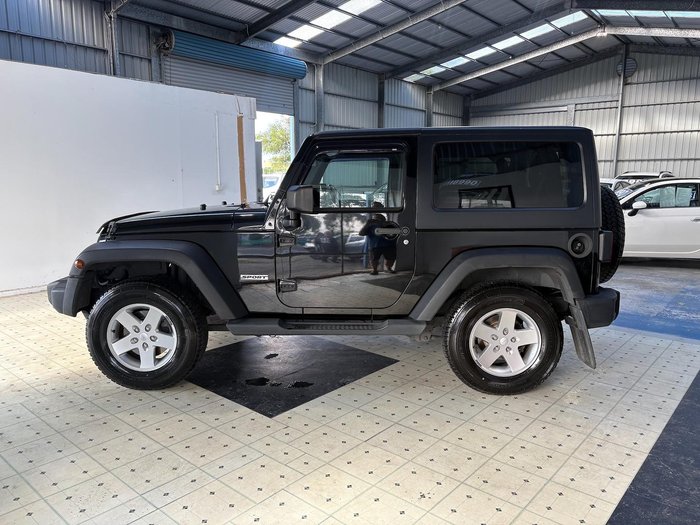 2012 Jeep Wrangler Sport JK MY12 4X4 Black