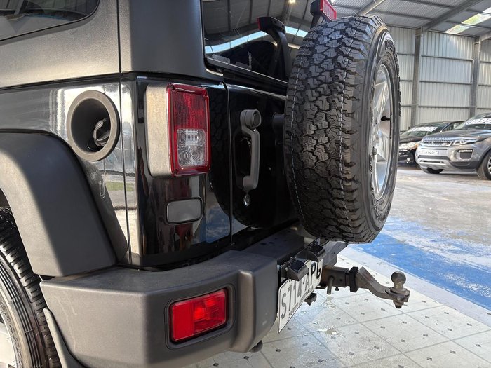 2012 Jeep Wrangler Sport JK MY12 4X4 Black