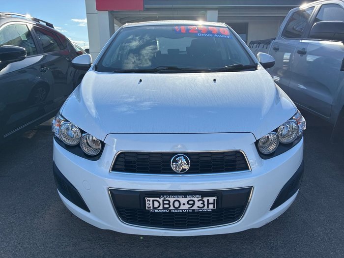 2015 Holden Barina CD TM MY16 Summit White