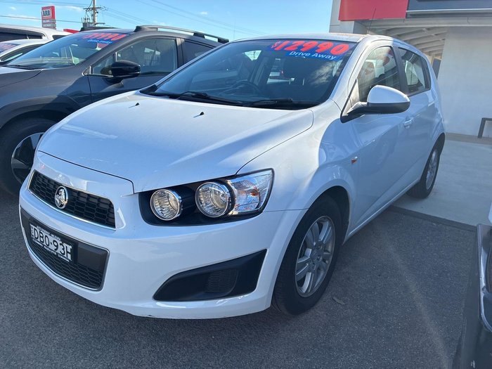 2015 Holden Barina CD TM MY16 Summit White