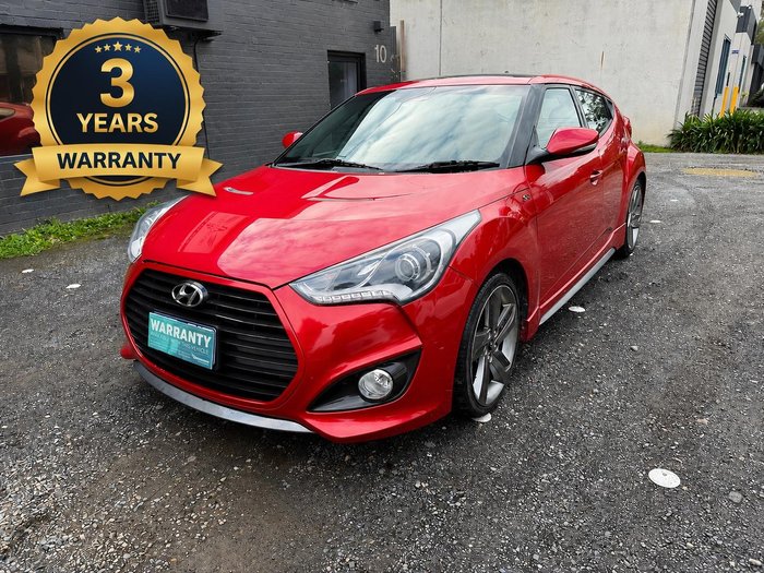 2014 Hyundai Veloster SR Turbo FS3 Veloster Red
