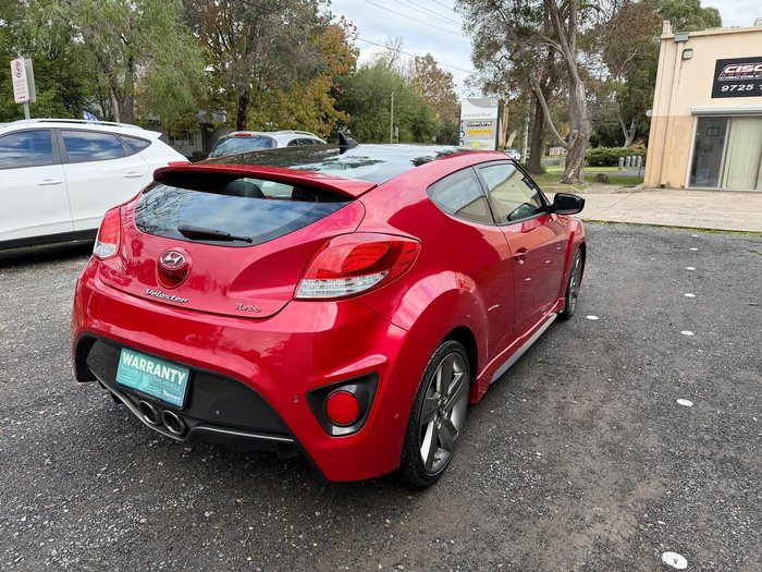 2014 Hyundai Veloster SR Turbo FS3 Veloster Red