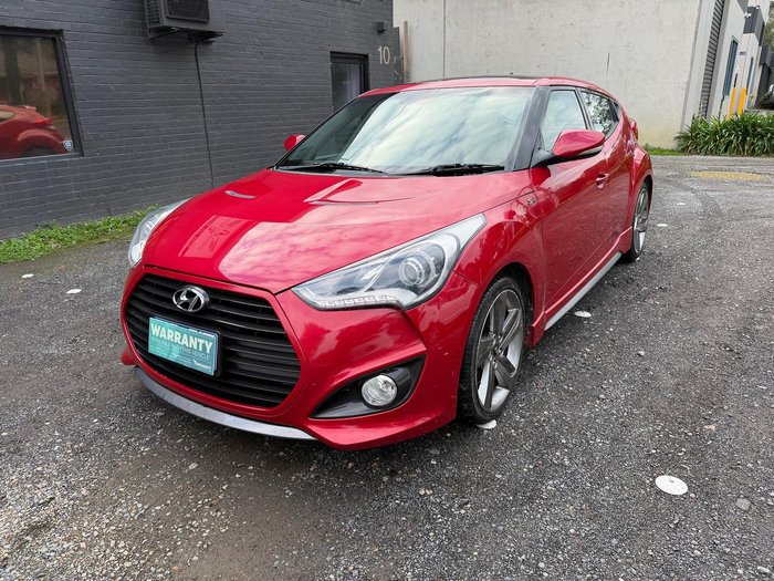 2014 Hyundai Veloster SR Turbo FS3 Veloster Red