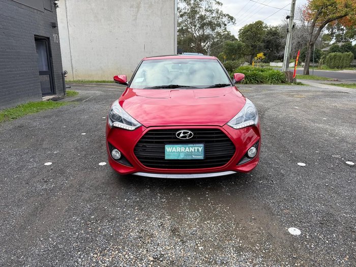2014 Hyundai Veloster SR Turbo FS3 Veloster Red