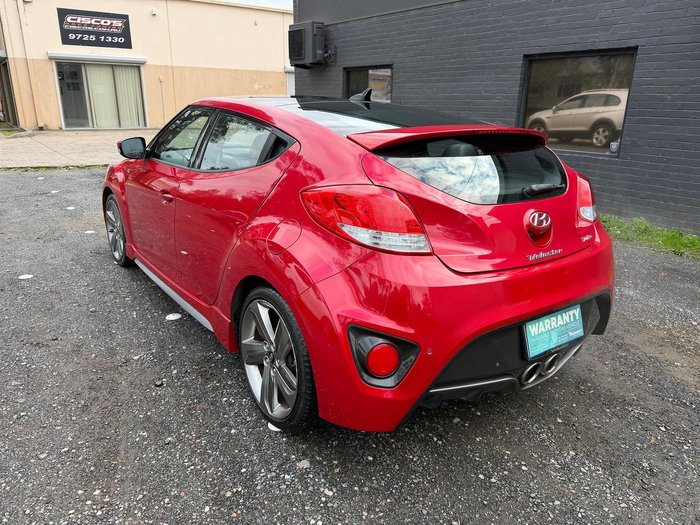 2014 Hyundai Veloster SR Turbo FS3 Veloster Red