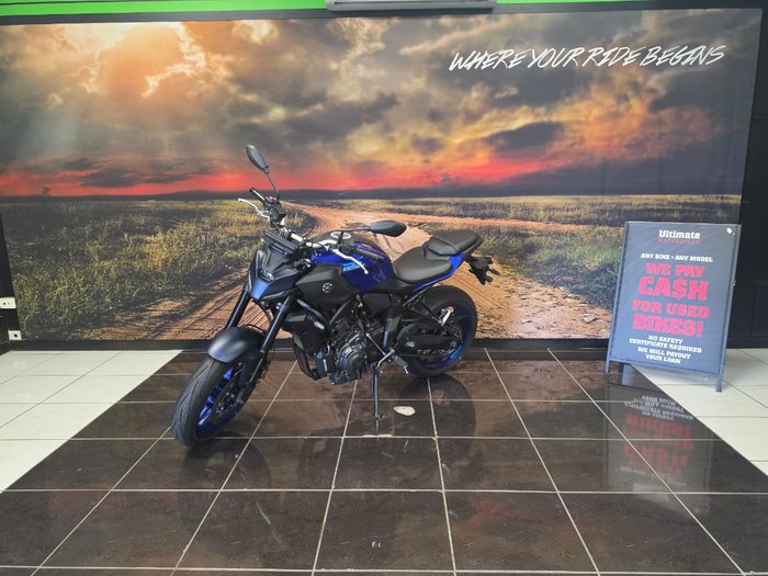 2025 Yamaha 2025 Yamaha 655CC MT-07 LA (ABS) Road BLUE
