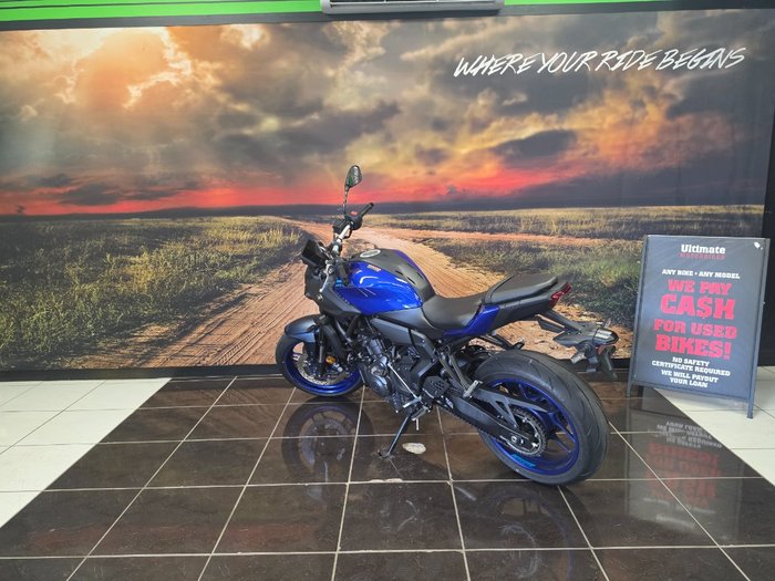 2025 Yamaha 2025 Yamaha 655CC MT-07 LA (ABS) Road BLUE